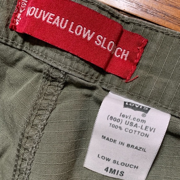 Levi capri length - color green - Picture 3 of 3
